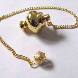 With Good Quality of Gold Plated Point Metal Pendulums : Gold Plated Point Metal Pendulums for Sale - Product Image 1