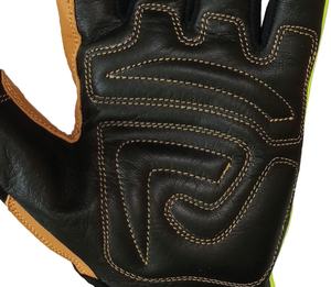 Guantes de cuero de piel de cabra de la mejor calidad para el trabajo de Pakistán Guantes mecánicos transpirables Guanters de Trabajo - Product Image 4