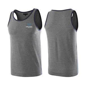 เสื้อกล้ามสำหรับผู้ชายผ้าโพลีเอสเตอร์สำหรับใส่ไปยิมของผู้ชาย - Product Image 1