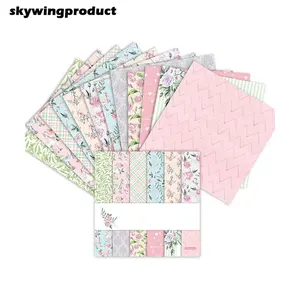 Skywingproduct 좋은 품질 Cardstock 종이 패드 공예 종이 DIY 종이 접기 사랑스러운 정원 Cardmaking 종이