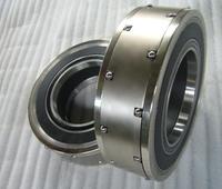 Roulement d'arbre d'air mécanique flexible d'anneau de frottement de boule de double rangée d'acier inoxydable pour la machine non tissée