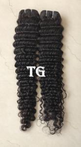 เปรูกัมพูชาเครื่อง Weft รวมกลุ่มหยิกลึก26นิ้วความยาวซูเปอร์ราคาดิบวัดมนุษย์ผมส่วนต่อขยายการรวมกลุ่ม - Product Image 6