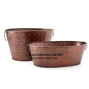 Nouveau seau à glace en aluminium personnalisé en gros avec poignées moulées, forme carrée, pour fête, pour refroidisseur de champagne, en vente - Product Image 5