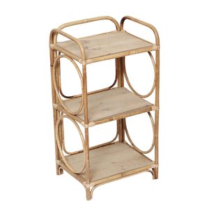 Étagère tissée en rotin à 3 niveaux-3 couches rangement en rotin vente en gros étagère de sol en rotin amovible/marque ssu/RFS-003 - Product Image 6