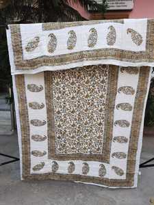 ผ้าห่มผ้าพิมพ์ลายเนื้อผ้าคอตตอนพร้อมผ้านวมคลุมมือผ้าห่มสองขนาดให้ความอบอุ่นในฤดูหนาวสินค้ามาใหม่ - Product Image 2