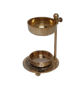 Brûleur d'encens en laiton de taille et de forme personnalisées avec options de parfum de benjoin et de bergamote de thé à la lavande-Utilisation religieuse - Product Image 3