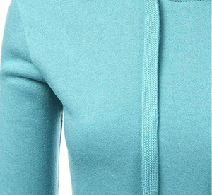 Sweat à capuche en polaire à la mode de haute qualité 320 g/m² à logo personnalisé Pull uni à manches longues Sweat-shirts grande taille brodés OEM - Product Image 4