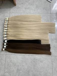 Haute qualité en vrac vietnamien vierge Remy Extensions de cheveux 100g Machine Double trame traitement chimique aucun pas de perte de cheveux - Product Image 5