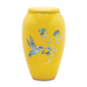 Sunburst Urn เผาศพโลหะ,อลูมิเนียมทองเหลืองสีเหลืองความจุสูงสำหรับขายในราคาขายส่ง - Product Image 2