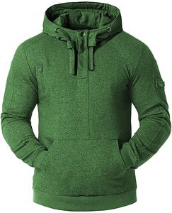 เสื้อฮู้ดและเสื้อกันหนาวสวมหัวแขนยาวแฟชั่นสำหรับฤดูหนาวผ้าฝ้าย100% กันน้ำเสื้อกันหนาวสำหรับผู้ชายชุดวิ่งออกกำลังกายขนแกะมีฮู้ด - Product Image 6