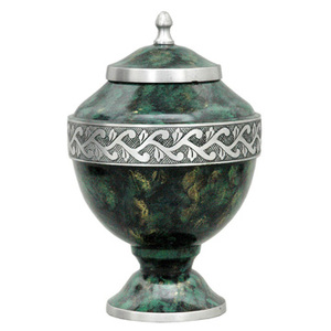 โกศบรรจุอัฐิทองเหลืองเคลือบเงา - CRU-1076 - Product Image 1