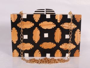 Guru Kirpa Export House Indian Metal Nupcial Clutch Bag Elegante bolso de viaje de noche al por mayor - Product Image 5