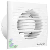 VENTUROPE Extracteur de salle de bain domestique Ventilateur axial Moteur électrique high-tech Construction en plastique OEM Personnalisable 220-240V 50/60Hz
