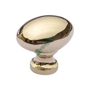 ลูกบิดทองเหลืองรูปวงรีสำหรับตู้,ลูกบิดทองเหลืองสีทองทองเหลืองขัดเงาลูกบิดลิ้นชักโลหะสำหรับตู้ขนาดเล็กผลิตในอินเดียตามสั่ง - Product Image 3