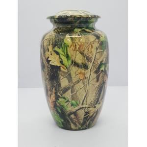 Urne en métal en aluminium aux couleurs de marbre antique Urne de crémation pour adultes de style américain/européen pour le stockage des cendres - Product Image 3