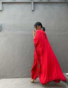 2023 femmes Collection attrayante cravate teinture rayonne Long Kimono Boho Style Sexy plage couverture pour été Resort étage longueur naturel - Product Image 5