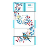 Armoire de Rangement en Plastique Tabi L, Prix de Gros Vietnamien, Commode Tiroirs pour Enfants en Plastique, Penderie Tabi L en Plastique