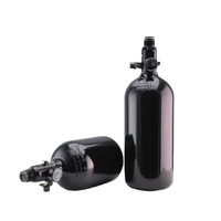 TPED RHO 48ci aire suave Paintball cilindro de aire Hpa tanques con regulador