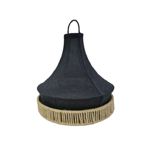 Bandeja para servir de diseño ventajoso en hierro y yute Bandeja para servir alimentos personalizada OEM con cubierta de tela a precios baratos - Product Image 5