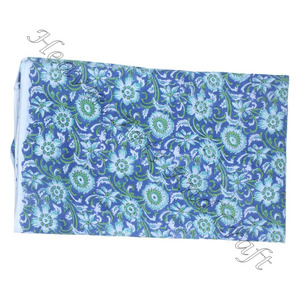 ผ้าคอตตอนเนื้อนุ่มพิมพ์ลายดอกไม้สไตล์อินเดียงานตัดเย็บเสื้อผ้าสไตล์อินเดียสำหรับใส่ในฤดูร้อน - Product Image 6