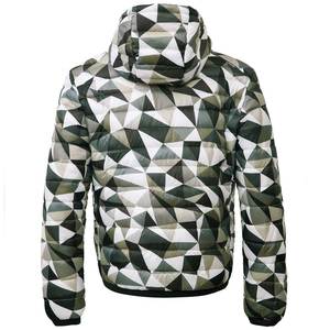 Chaqueta acolchada de invierno resistente al agua y a prueba de viento para mujer, abrigo de lana cálido con cuello levantado y bolsillos con cremallera - Product Image 6