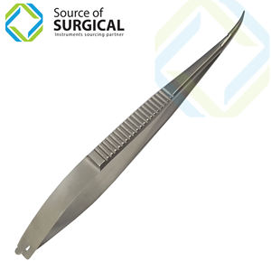 Soporte de instrumento quirúrgico manual Aguja de ojo de acero inoxidable sin base de instrumento de bloqueo - Product Image 2