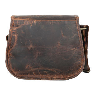 Unique Leather Purse <b>Personalised</b> Genuine Leather <b>Bag</b> Black Handbag <b>Gift</b> for Women Handmade Made in India - Product Image 5