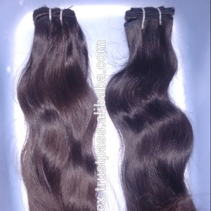 Tejido de pelo natural virgen. 100% mejor calidad del sur de la India, el mejor producto. Tejido de cabello crudo de calidad del sur de la India - Product Image 6