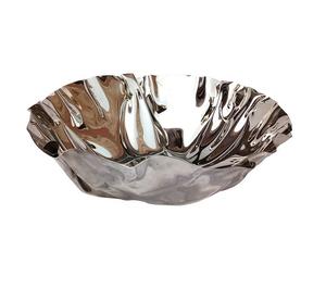 Frutero Plateado Elegante Martillado a Mano de Acero Inoxidable de Alta Calidad al por Mayor para Decoración del Hogar y Cocina - Product Image 2