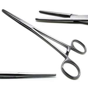 Offre Spéciale acier inoxydable de qualité marqué CE d'instruments chirurgicaux de forceps de Crile à usage unique d'Ariston - Product Image 1