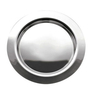 Bandeja redonda de Metal de estilo moderno, bandeja de servicio de lujo para uso en cocina de la India - Product Image 5