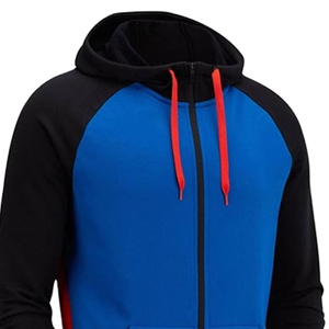 Custom logo Pattern Zipper Top Quality hoodie for <b>Men</b>. - Product Image 3