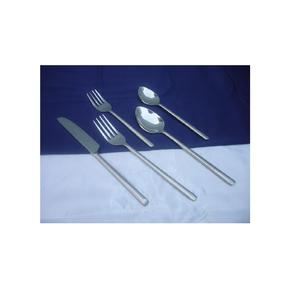 Ensemble de couverts de table à tige en acier inoxydable brillant Ensemble de couverts de luxe moderne polonais de haute qualité - Product Image 3