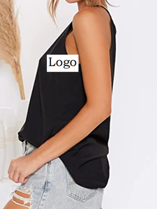 เสื้อแขนกุดมีเสื้อกล้ามของผู้หญิง,เสื้อชายหาดเสื้อกล้ามสายเดี่ยวลำลองฤดูร้อน - Product Image 4