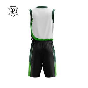 Al por mayor personalizado de impresión de la sublimación en blanco uniforme de baloncesto diseño - Product Image 6