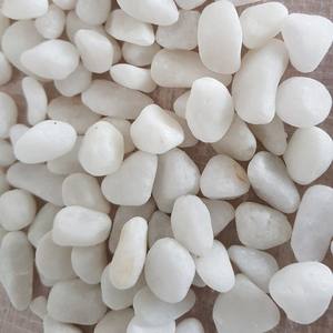 Galets blancs en pierres naturelles, 36 pièces, pour la décoration, carreaux - Product Image 4