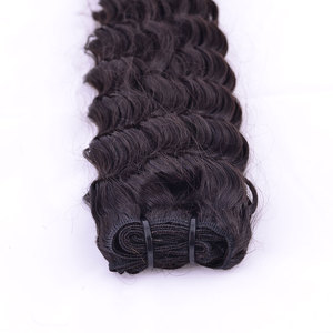 Extensiones de cabello virgen de doble estiramiento indio crudo cutícula alineada I-Tips en estilos de onda natural y rizado - Product Image 6