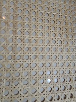 Rouleau de rotin 100% naturel, tissu Semi-éclairé de haute qualité, demi-pouce, rouleau de canne à maille