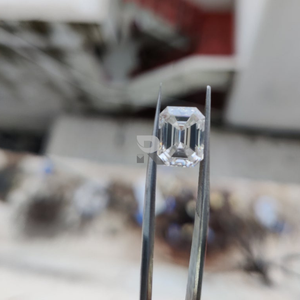 Polished Natural Diamond VVS Clarity DEF Color Loose Fancy Emerald Cut Diamond - Product Image 1