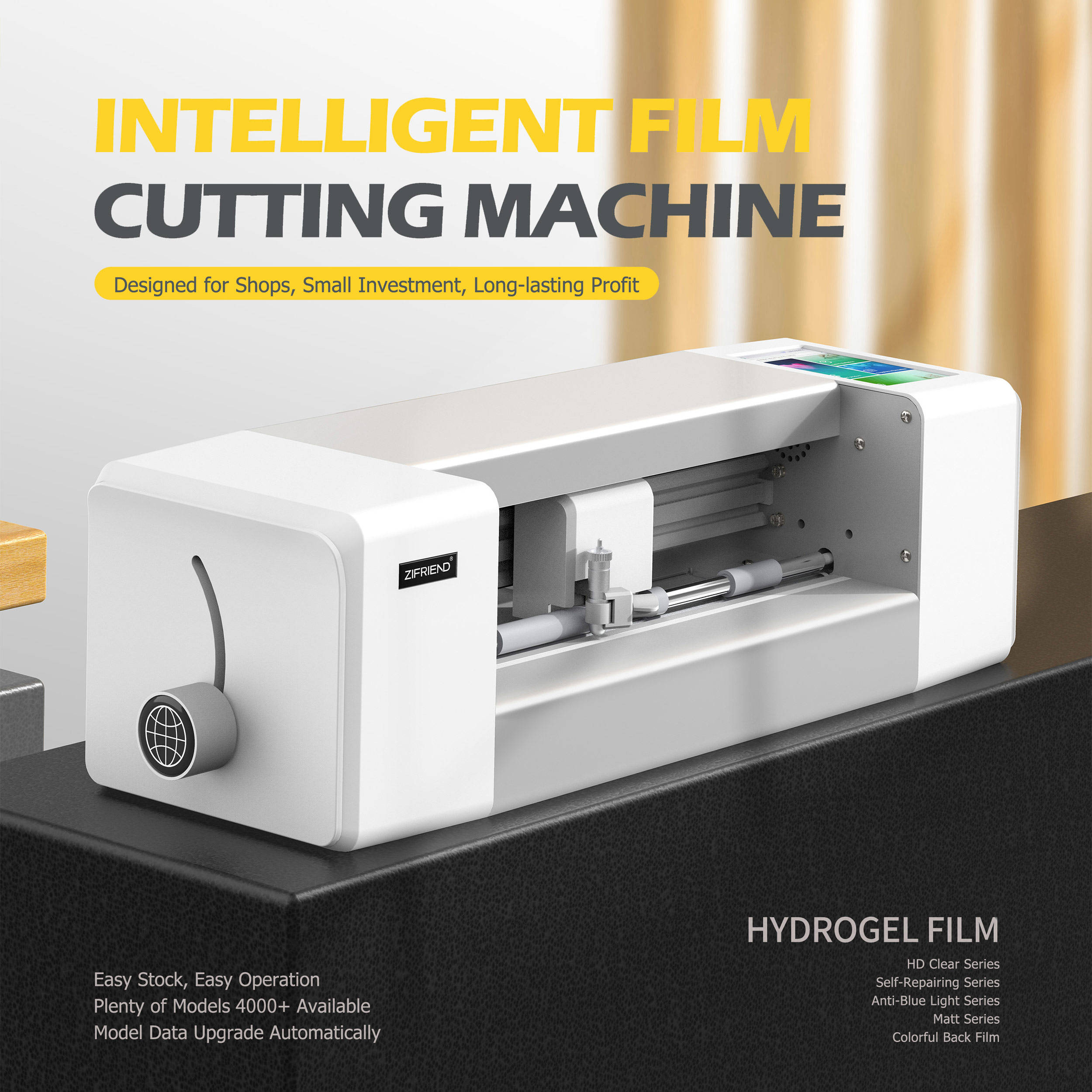 Máquina de corte de película de hidrogel * 1