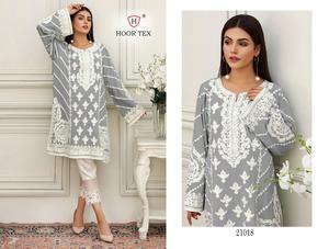 Conjunto de vestido Salwar Kameez de 3 piezas para mujer, diseño pakistaní, bordado, Colección caliente india, ropa de fiesta para mujer, precio al por mayor - Product Image 4