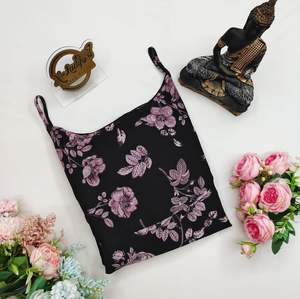 Georgette-Vestido largo con estampado floral para mujer, ropa de fiesta negra especial - Product Image 6