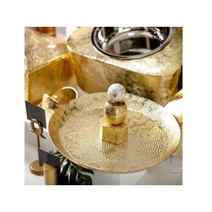 Plateau de service en laiton de qualité supérieure, design classique, forme ovale, à prix abordable - Product Image 3