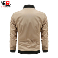 Veste universitaire unisexe décontractée, coupe ajustée, de haute qualité, pour l'automne, coupe-vent, respirante, écologique, design tendance, nouveau modèle