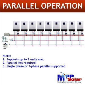 Inversor solar monofásico 30KW Off-Grid 48V 230VAC PIP 5048MS 6 MPPT - Product Image 6