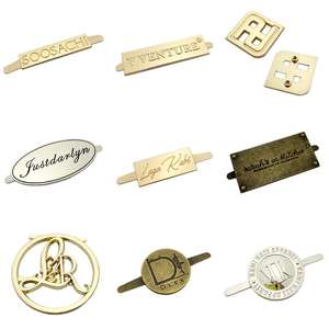 Großhandel Tasche geprägt Namens stempel Designer Label Tag Metall für Handtasche - Product Image 4