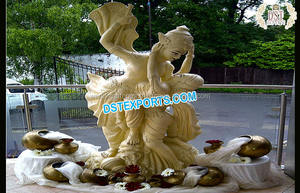 ตกแต่งมณฑปงานแต่งงาน กรอบรูปพระราชาคุริษณ์ รูปปั้นพระราชาคุริษณ์ใหม่ งานประติมากรรมพระราชาคุริษณ์แบบอินเดีย กรอบไฟเบอร์ธีมพระราชาคุริษณ์ แคลิฟอร์เนีย สหรัฐอเมริกา - Product Image 3