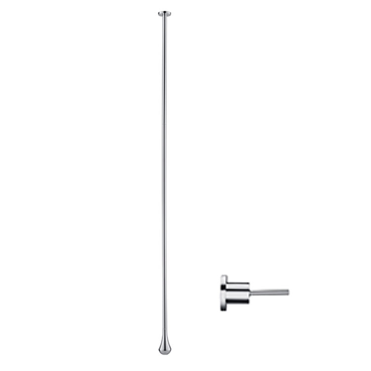 Solid Brass Water Drop Hang Ceiling Basin Faucet Wall Mounted Bathroom Mixer Tap Bathtub Faucet