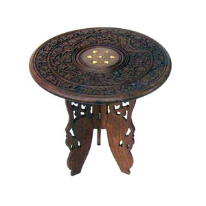Table basse ronde de style Vintage, nouvelle collection, avec Design imprimé découpe moderne, Table latérale pour maison et comptoir de jardin, htf - Product Image 4