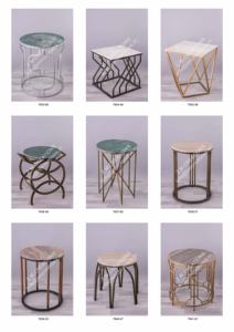 Luxurious Modern Agate Marble Coffee Table Round Design for Home Hotel Office Hot Selling Living Room Furniture Decoration - Product Image 3